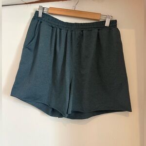 Vuori Dark Teal Athletic Shorts